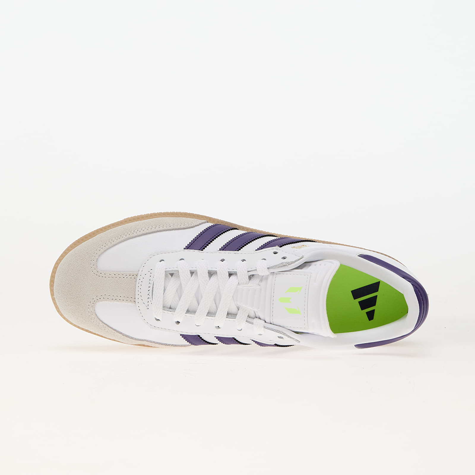 Joggesko og sko for menn adidas Samba Messi Ftw White/ University Purple/ Gum4
