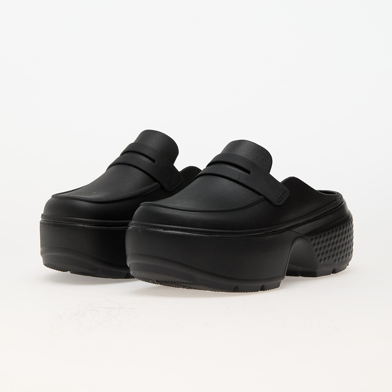 Pantofi Crocs Stomp Loafer Black/ Black