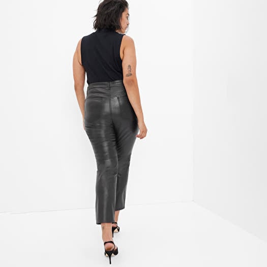 Faux leather look jeans online