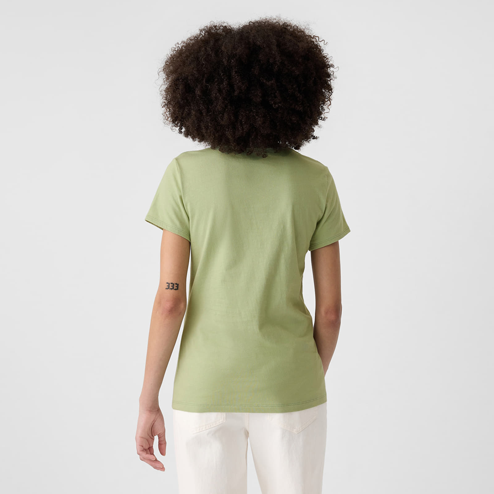 Camisetas de mujer GAP Logo Shortleeve  Tee Desert Sage