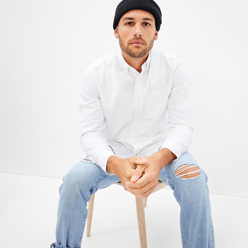 Krekls GAP Stardard Oxford Shirt White