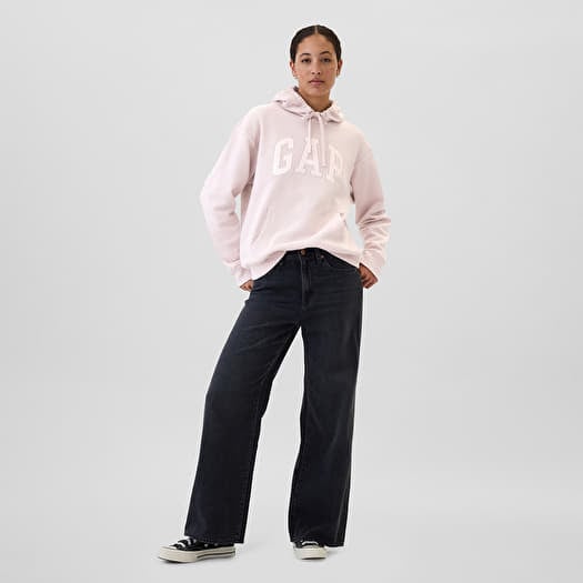 Pull Hoodie Femme Gap - Taille L - Rose Framboise - Évasé Et Doux