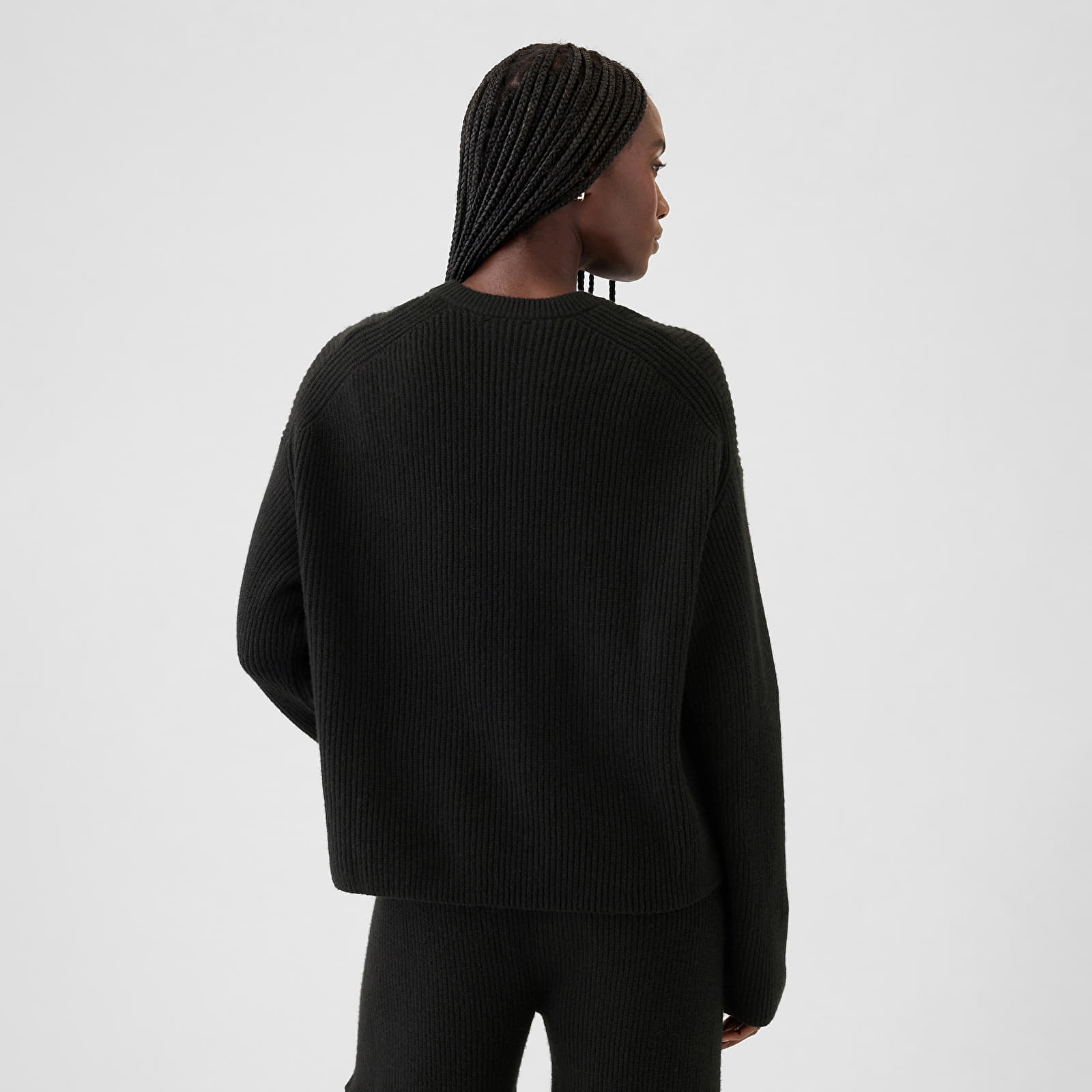 Damen Pullover GAP Cashsoft Crew Pullover Black