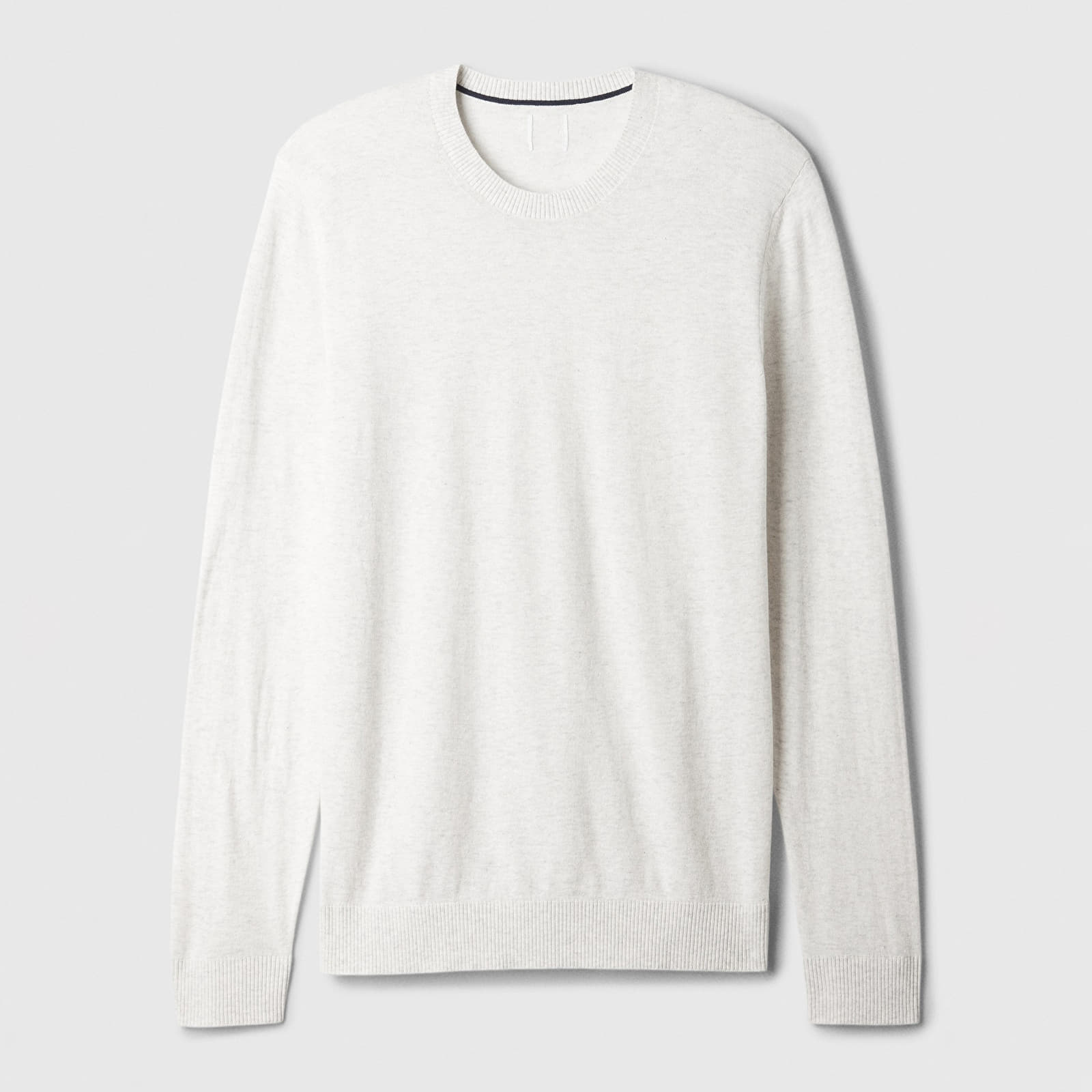 Ανδρικά πουλόβερ GAP Core Cotton Crew Cream