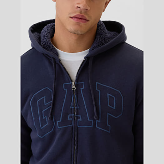 GAP Logo Fullzip Sherpa Hoodie