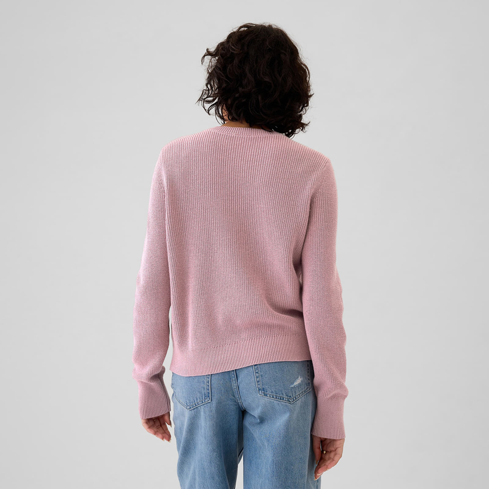 Women's Sweaters GAP Logo Sweater Lilas Pink