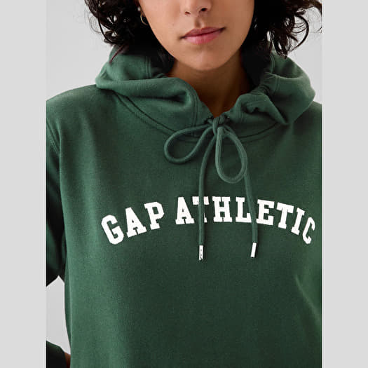 GAP Logo Hoodie Dress Essex Green | Queens