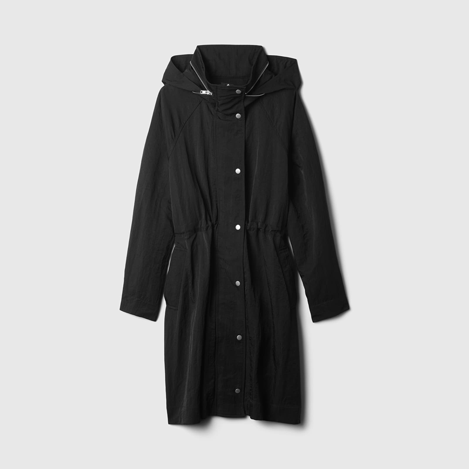Jachete pentru femei GAP Nylon Parka Black