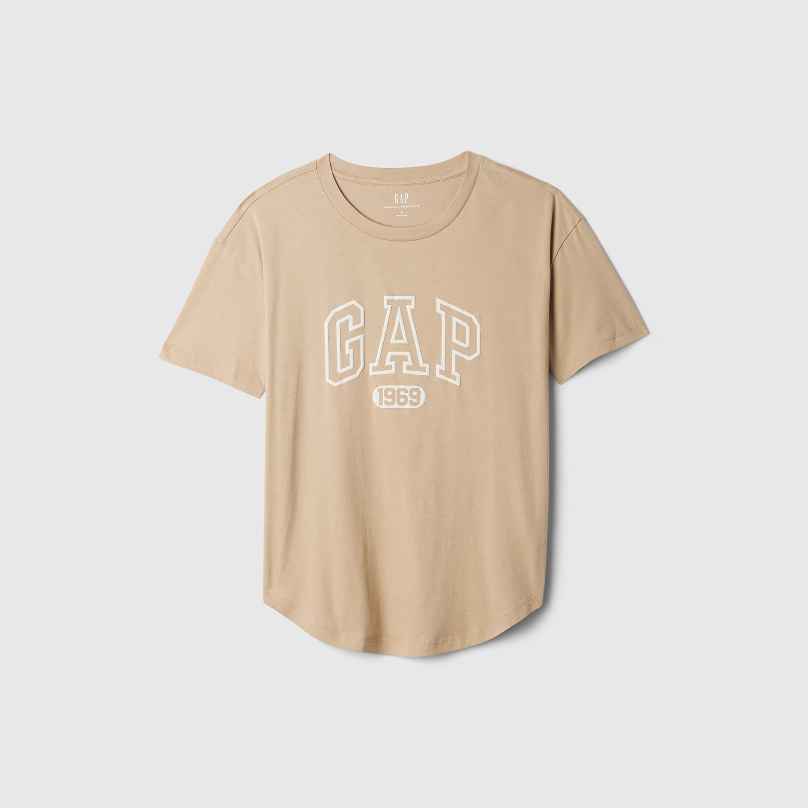 Women's T-shirts GAP Shortsleeve Logo Tee Khaki
