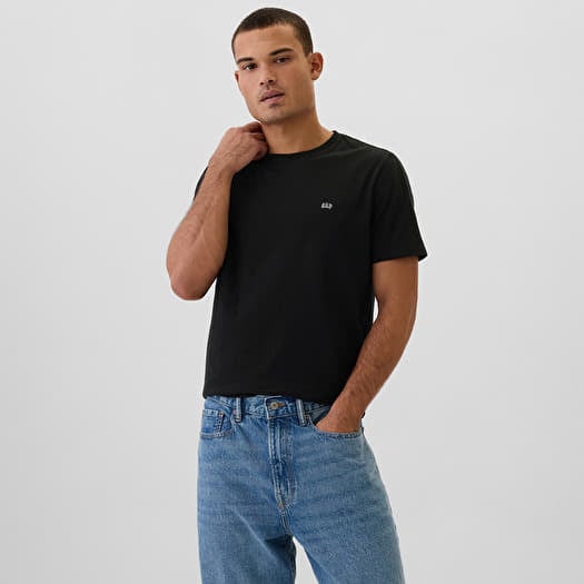 T-shirt GAP Micro Logo Crew True Black