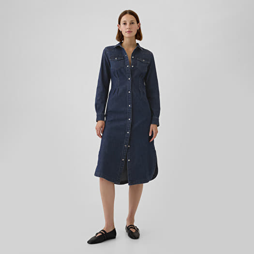 Dresses GAP Denim Dress Dark Wash Queens