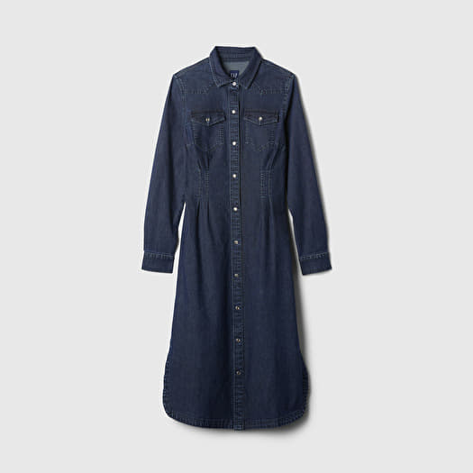 GAP Denim Dress Dark Wash | Queens GAP Denim Dress Dark Wash | Queens
