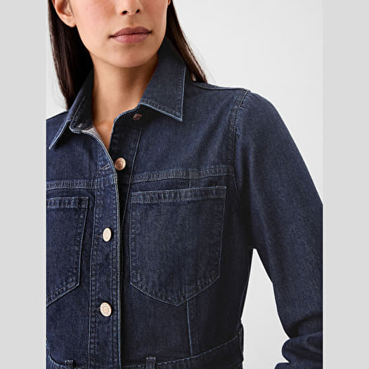 GAP Denim Dress Dark Wash Indigo | Queens
