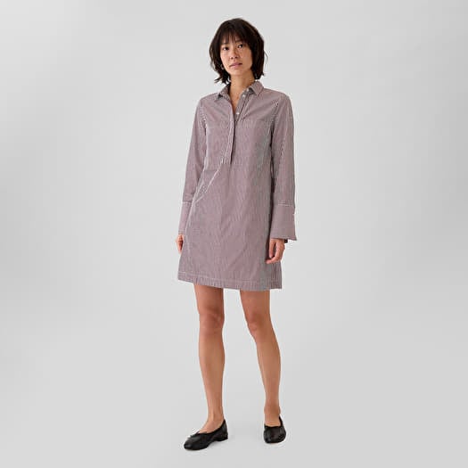 GAP Shirt Dress Red Stripes