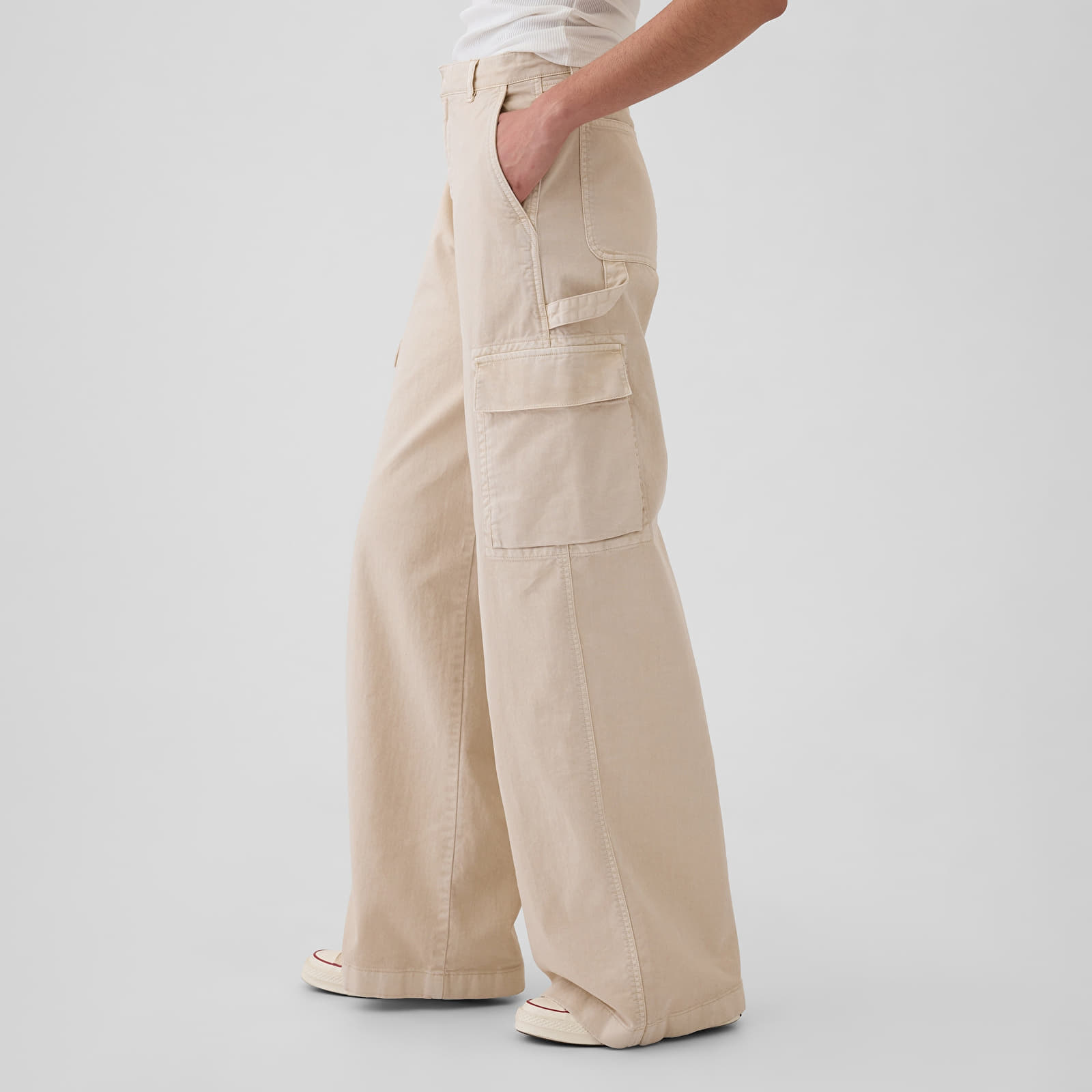 Women's Trousers GAP Baggy Cargo Bedrock