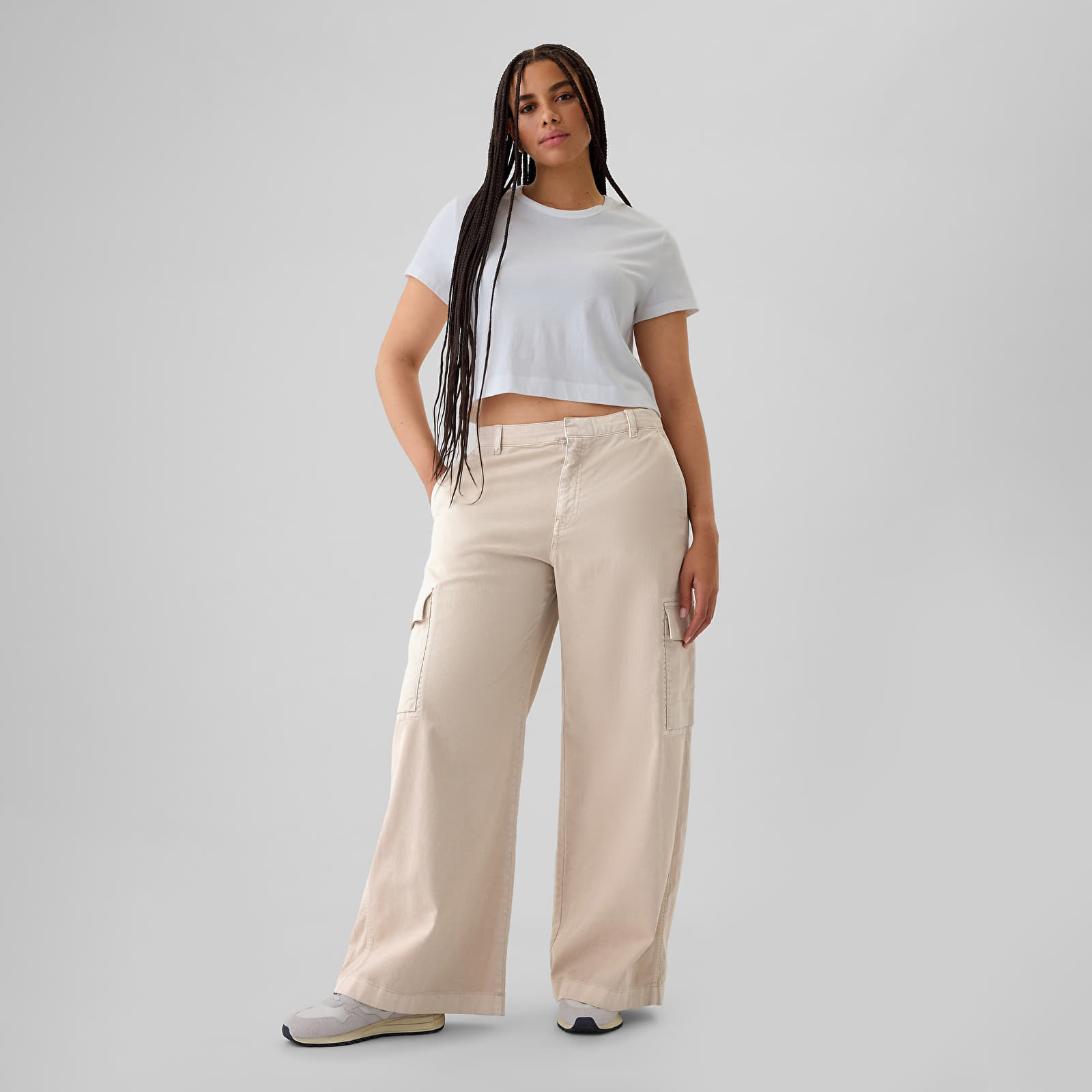 Women's Trousers GAP Baggy Cargo Bedrock