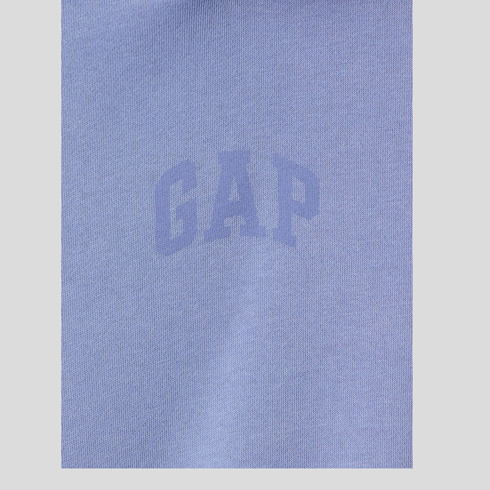 Moteriški džemperiai GAP Logo Abbreviated Hoodie Larkspur Wash