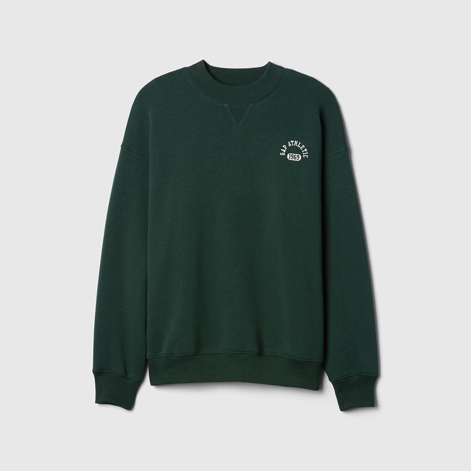 Women's Sweatshirts GAP Mockneck Pullover Essex Green