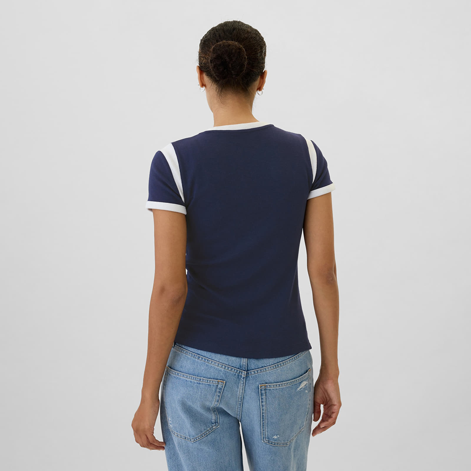 Women's T-shirts GAP Shortsleeve Logo Tee Navy Uniform