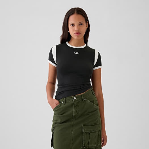 T-shirt GAP Shortsleeve Logo Tee Black