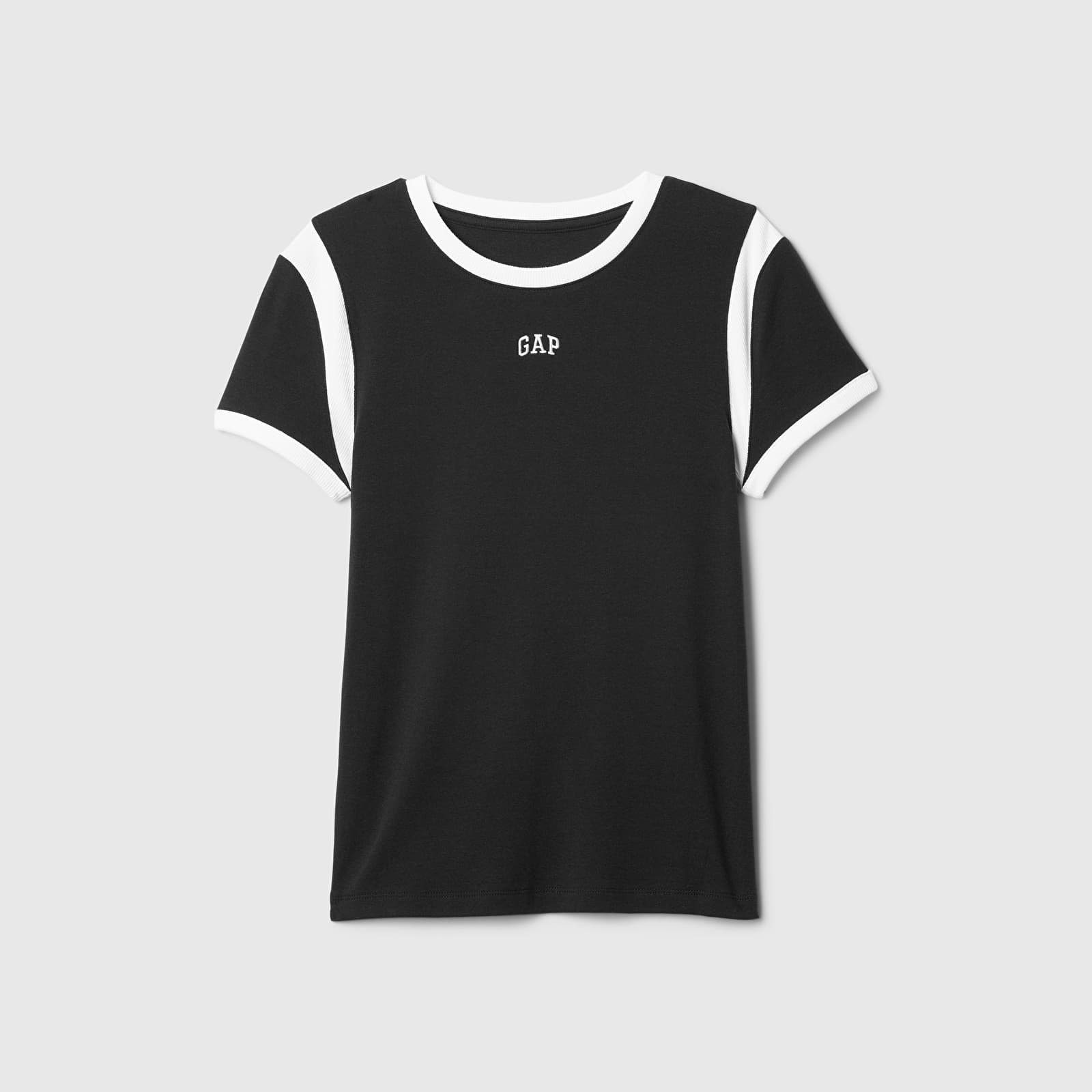 Women's T-shirts GAP Shortsleeve Logo Tee Black
