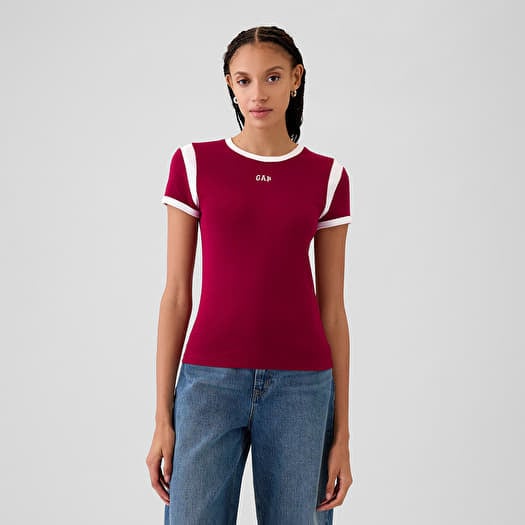 T-shirt GAP Shortsleeve Logo Tee Beet Red