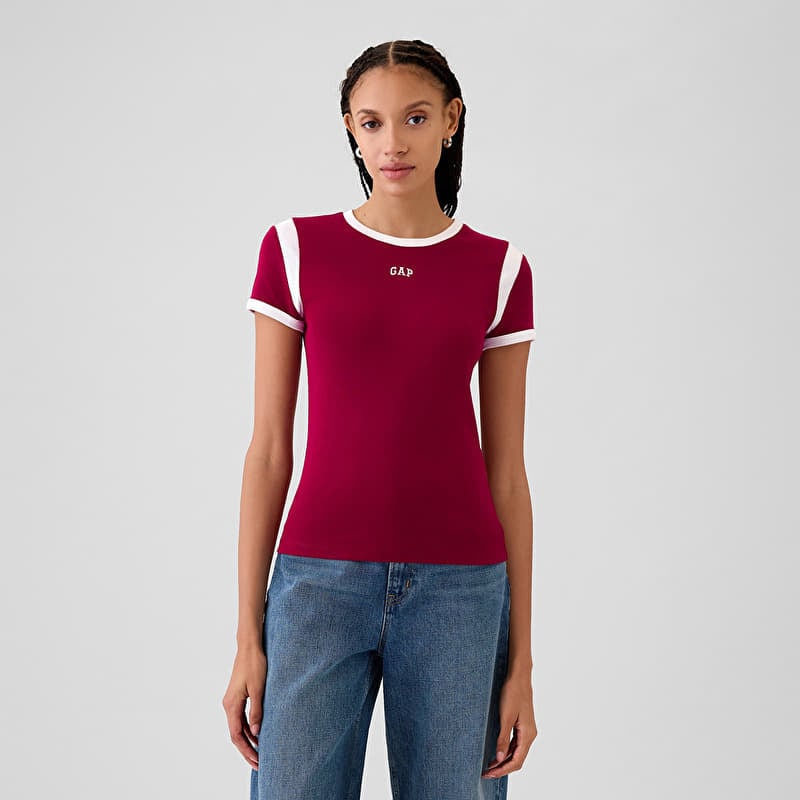 T-shirt GAP Shortsleeve Logo Tee Beet Red