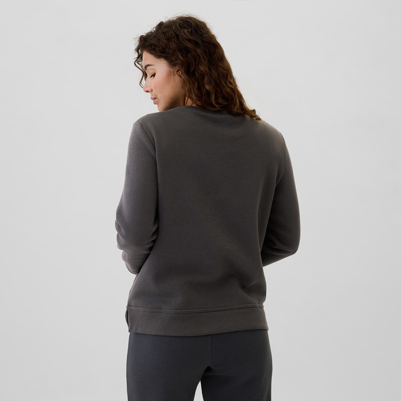 Felpe da donna GAP Logo Sweatshirt Cast Iron