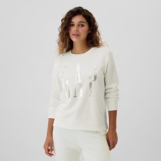 Women s Sweatshirts GAP Logo Sweatshirt New Off White Queens