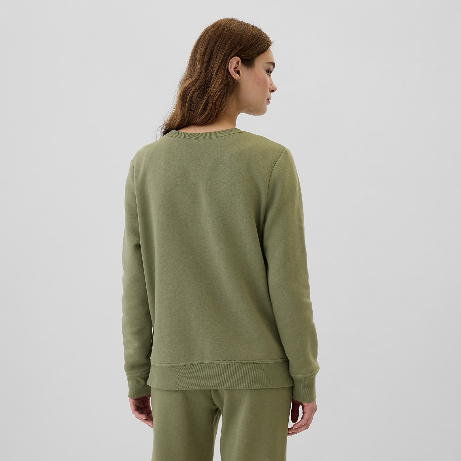 Gensere for kvinner GAP Logo Sweatshirt Walden Green