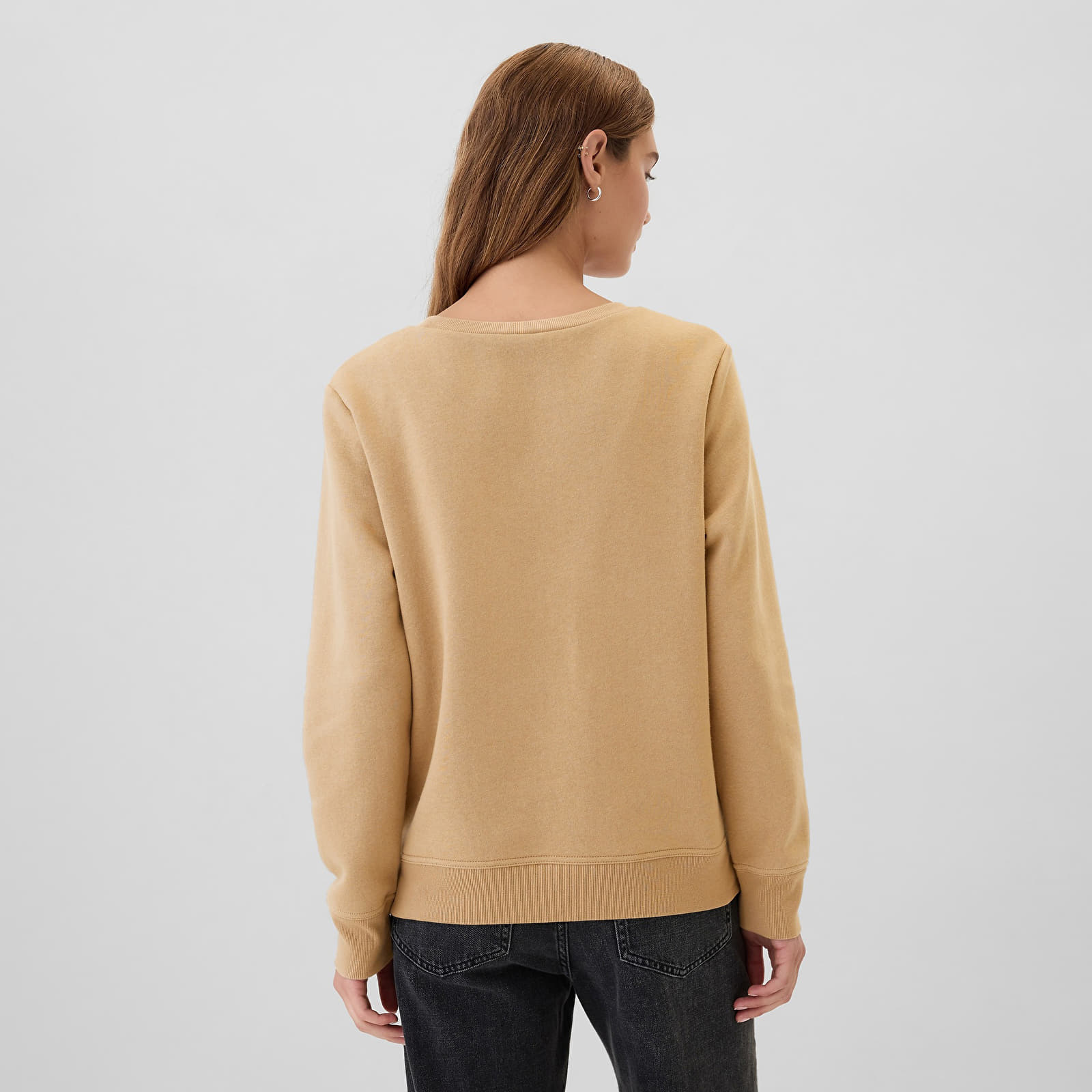 Dámské mikiny GAP Logo Sweatshirt Mojave