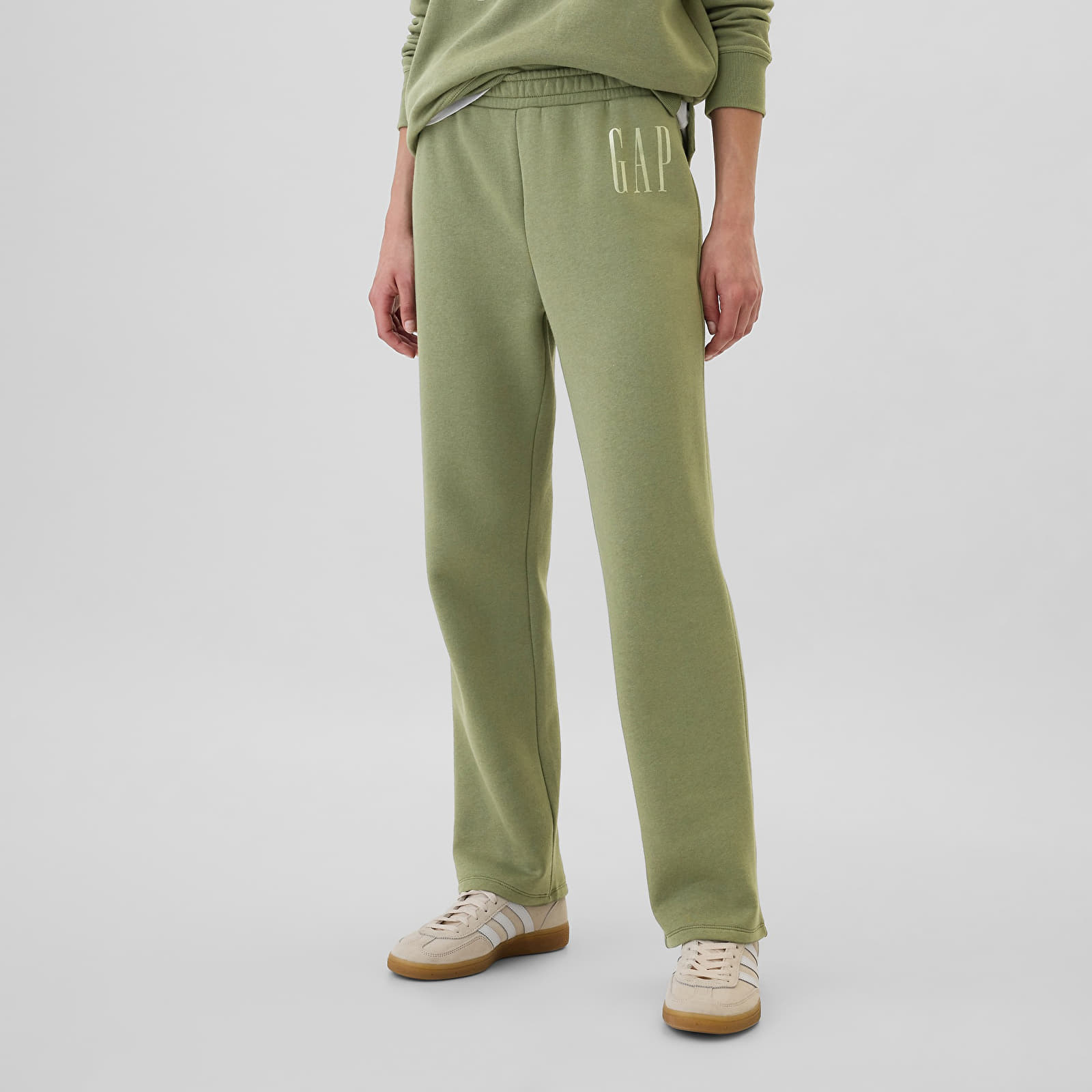 Women's Sweatpants GAP Logo Pants Walden Green