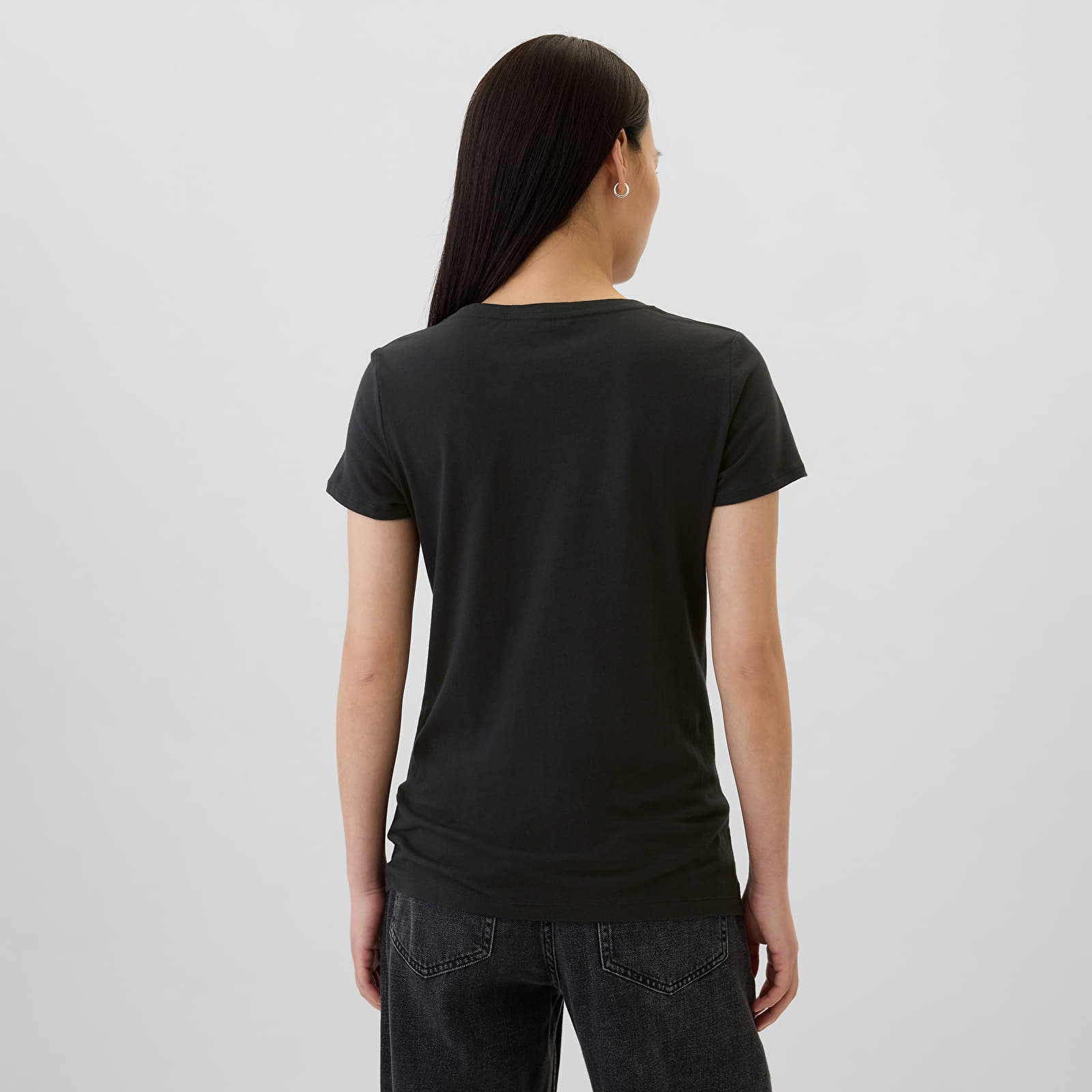 T-shirts femme GAP Logo Shortleeve  Tee Moonless Night
