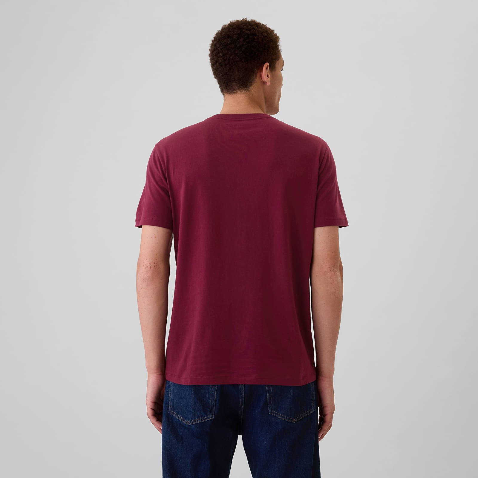 Camisetas hombre GAP Logo Tee Red Delicious
