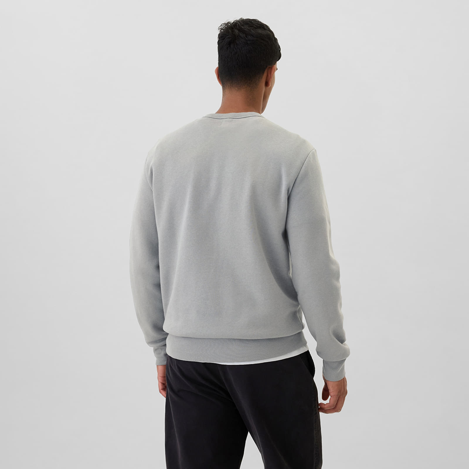 Meeste kampsunid GAP Fleece Sweatshirt Pilot Grey