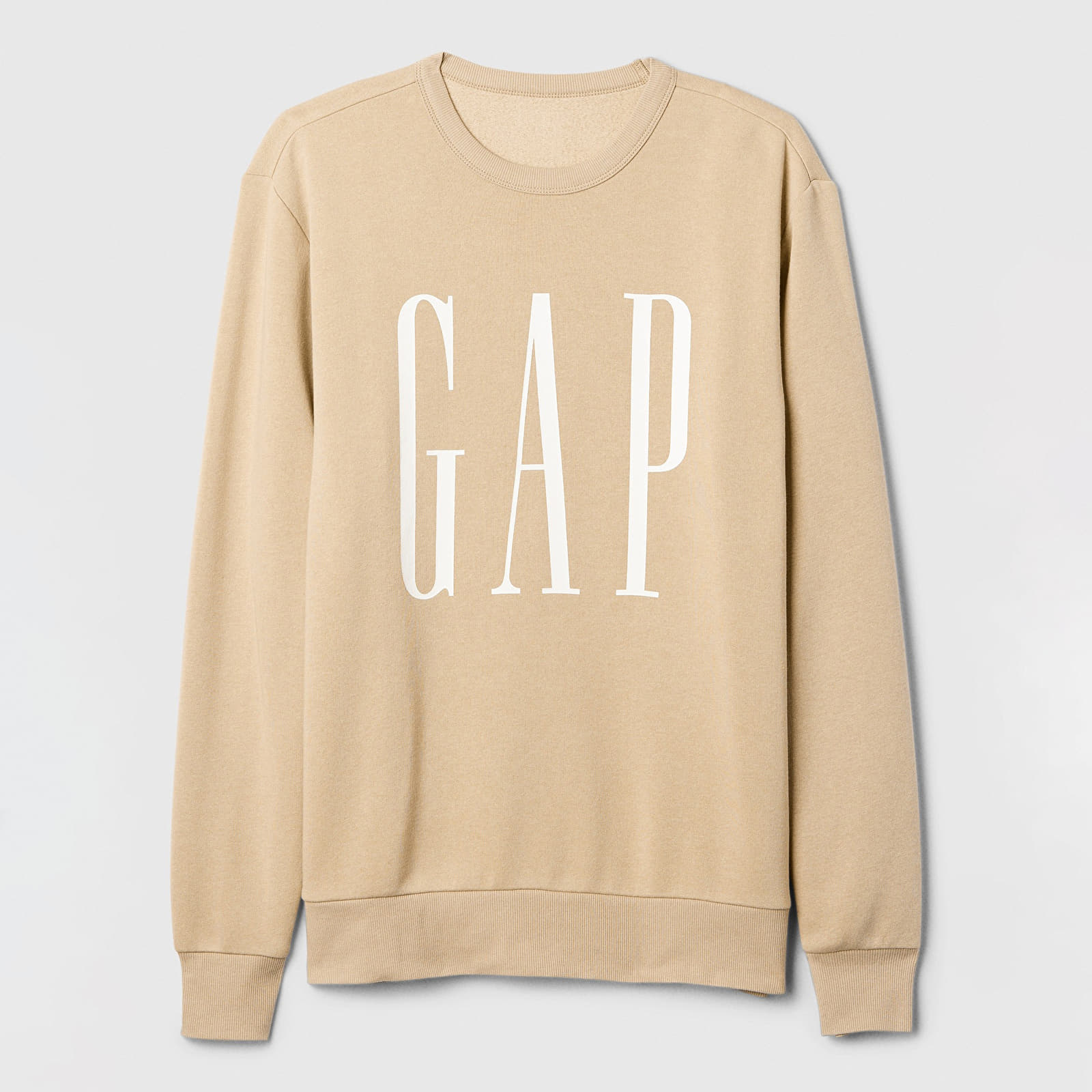 Heren sweatshirts GAP Fleece Sweatshirt Khaki