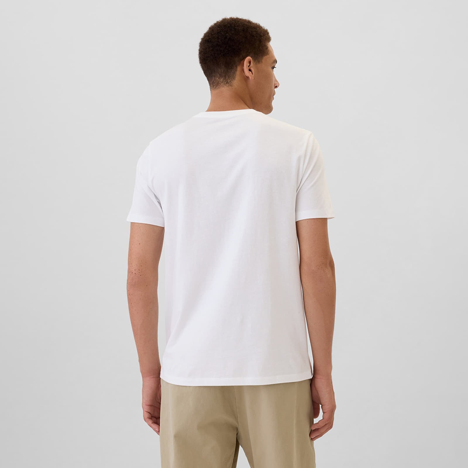Camisetas hombre GAP Logo Tee Optic White