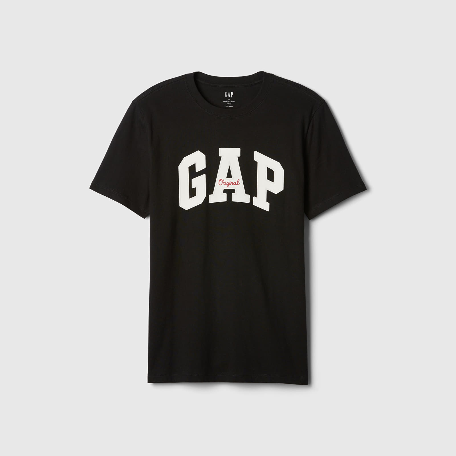 Heren T-shirts GAP Logo Tee True Black