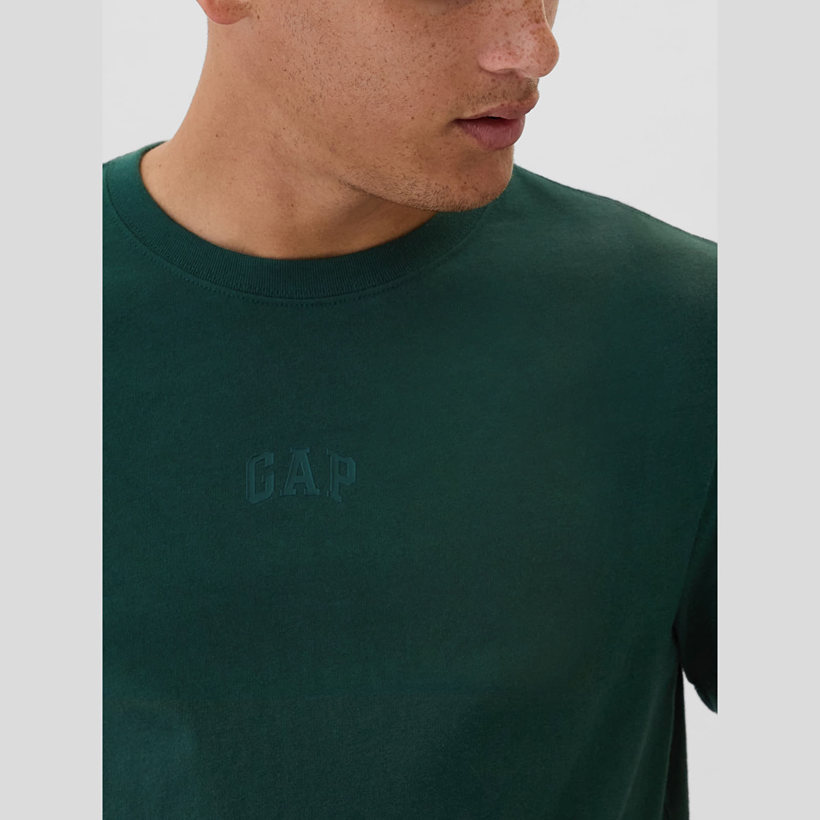 Camisetas de hombre GAP Mini Logo Tee Essex Green