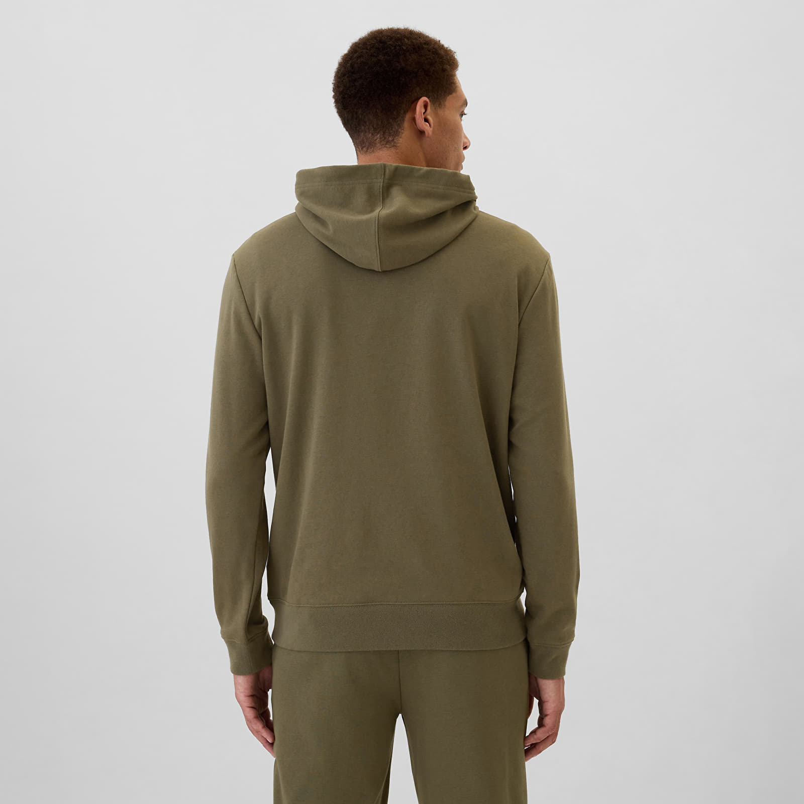 Men's sweatshirts GAP Gap Athletic Hoodie Olive Night