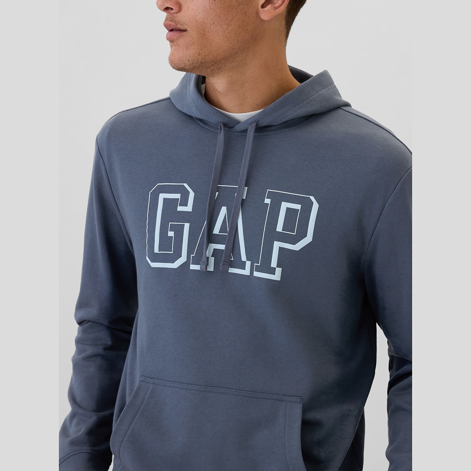 Baby blue gap hoodie cheap