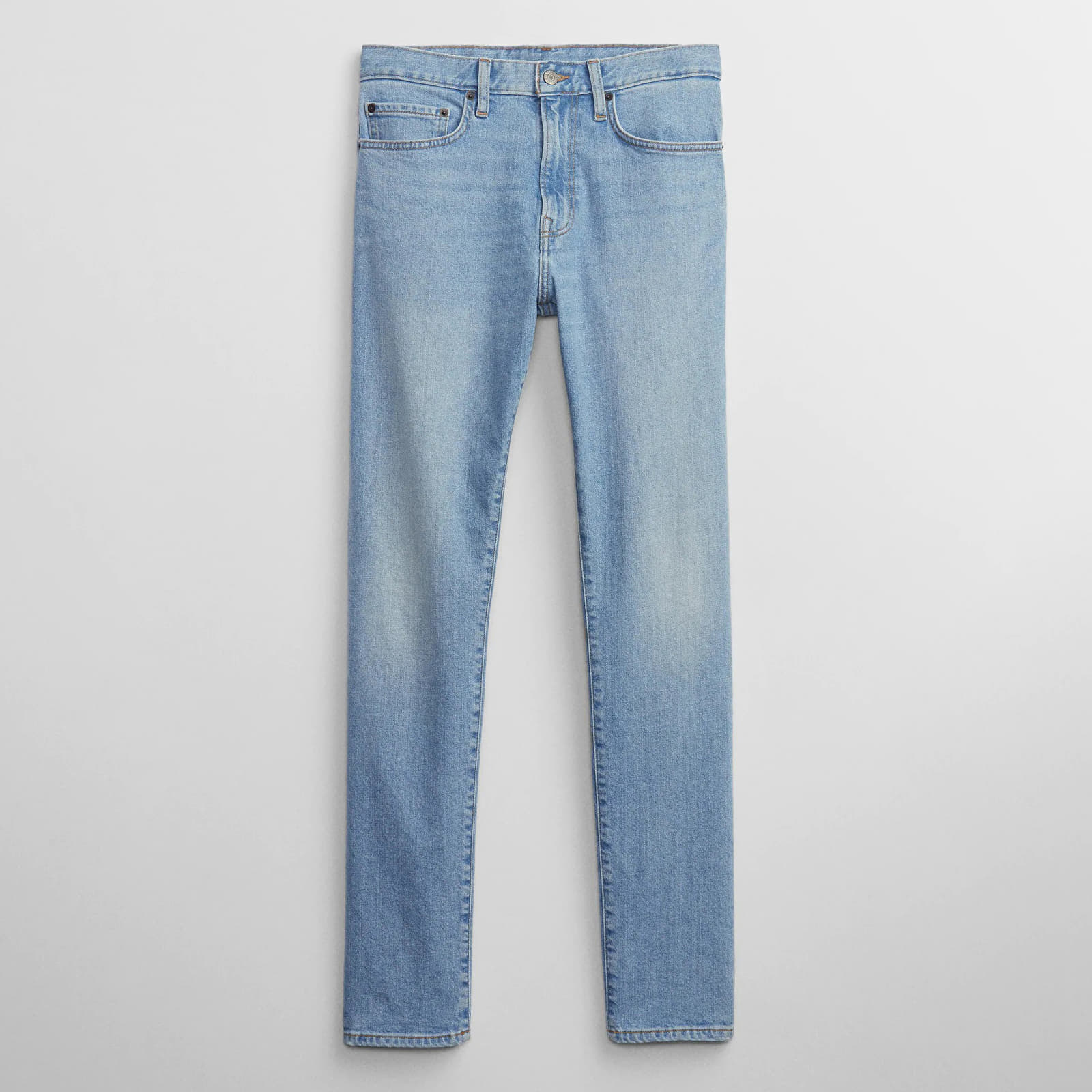 Jeans GAP Denim Pants Slim Taper Light Wash