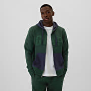 GAP Logo Fullzip Hoodie Essex Green