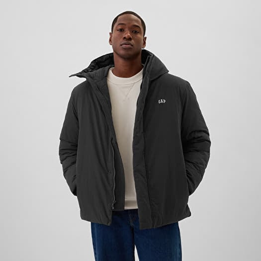 Gap black parka shop
