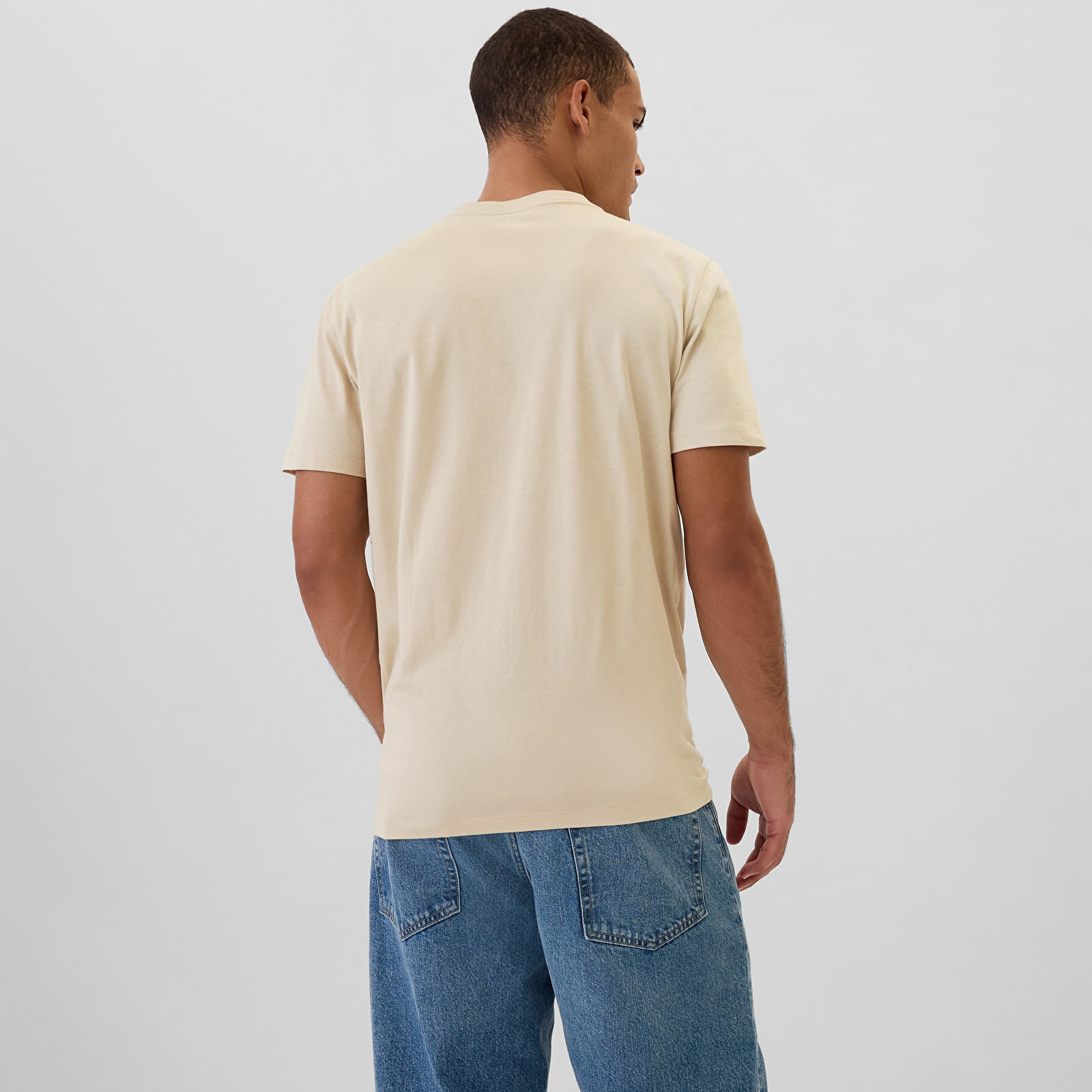Men's T-shirts GAP Logo New Arch Tee Bedrock