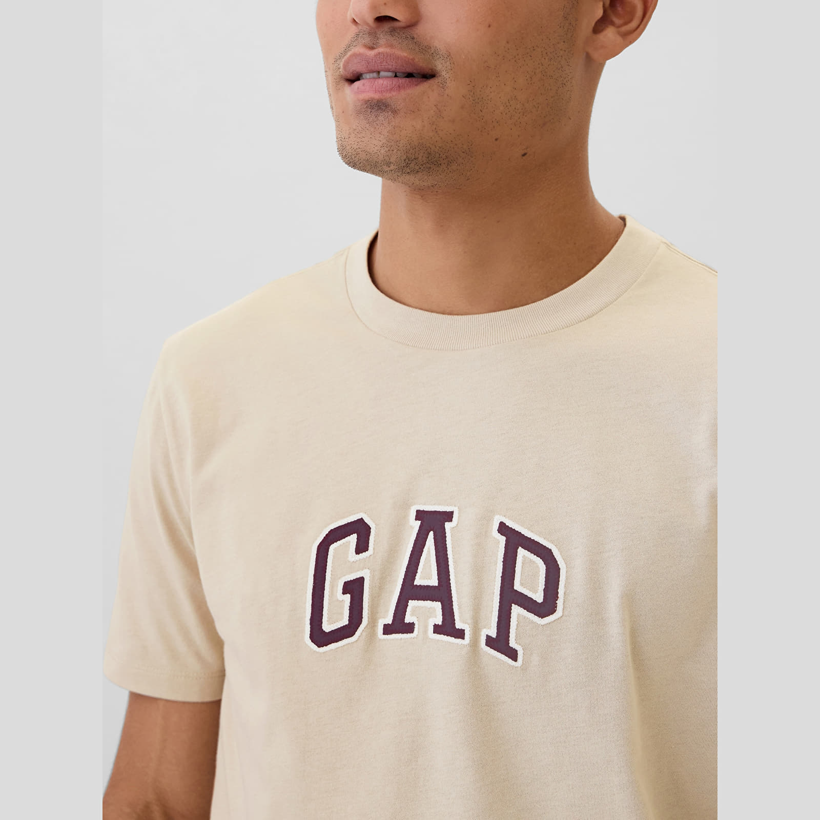 Men's T-shirts GAP Logo New Arch Tee Bedrock