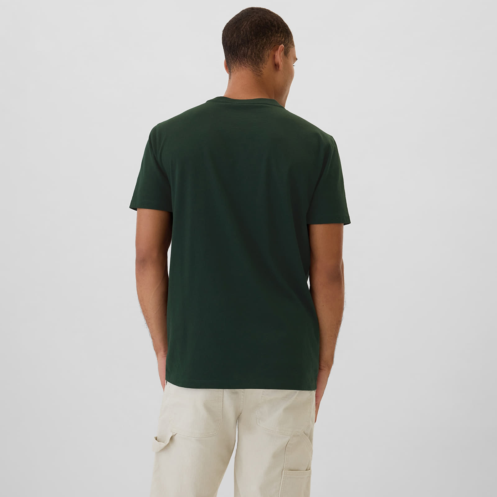 Men's T-shirts GAP Logo New Arch Tee Essex Green