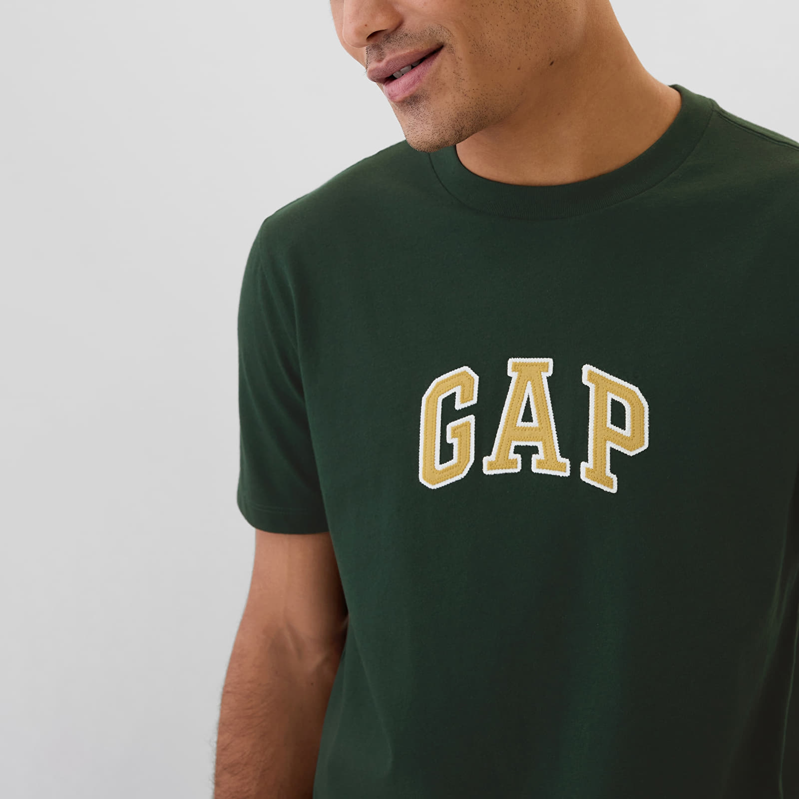 Men's T-shirts GAP Logo New Arch Tee Essex Green