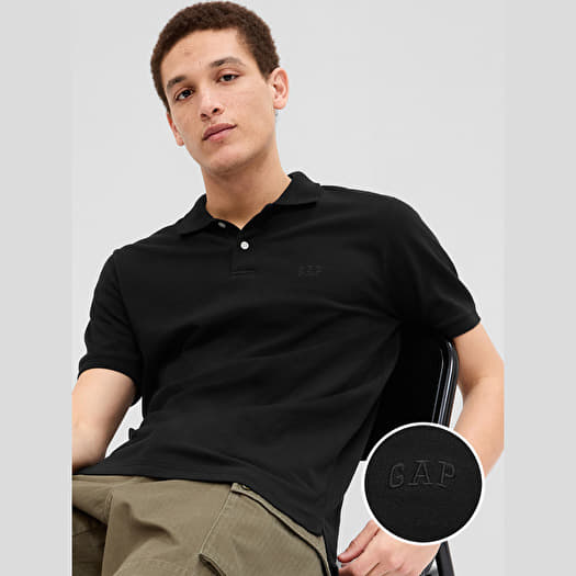 Φανελάκι GAP Logo Polo Black