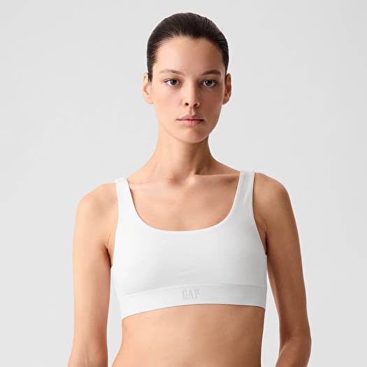 BH GAP Logo Bralette Optic White